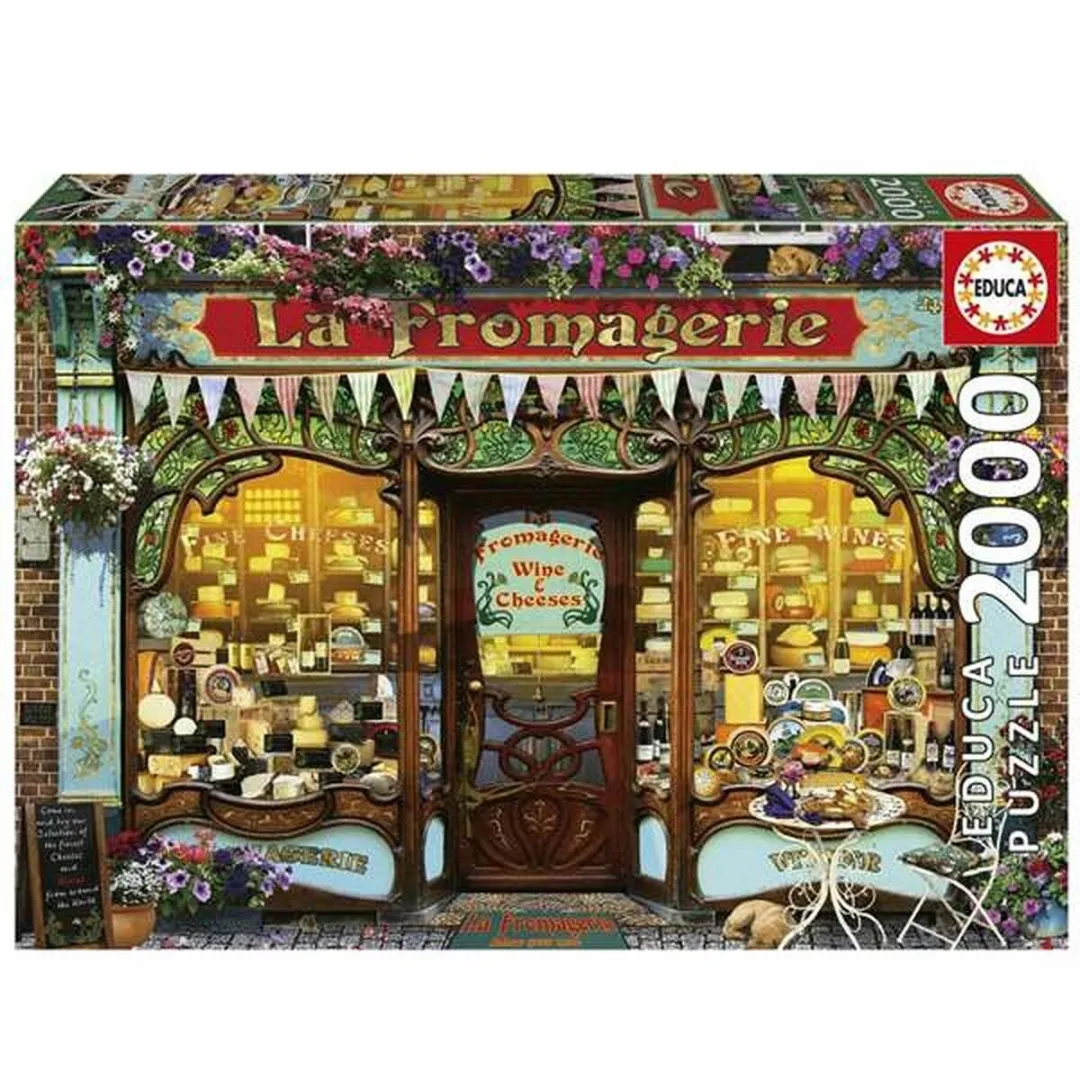 Educa Legpuzzel Kaaswinkel 2000 Stuks - Multicolor