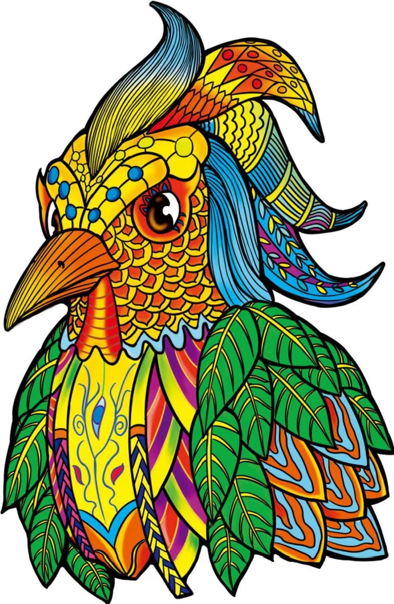 VinkToys Paradijsvogel Legpuzzel 200 Stuks