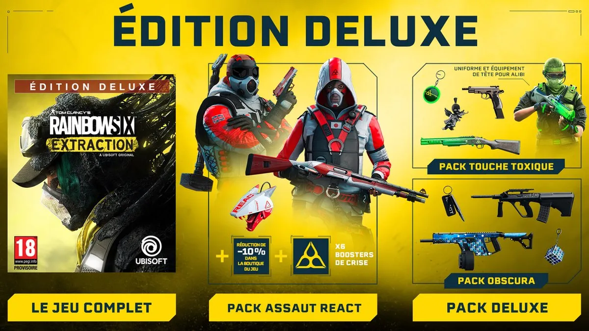 Ubisoft Tom Clancy's Rainbow Six Extraction Deluxe Edition