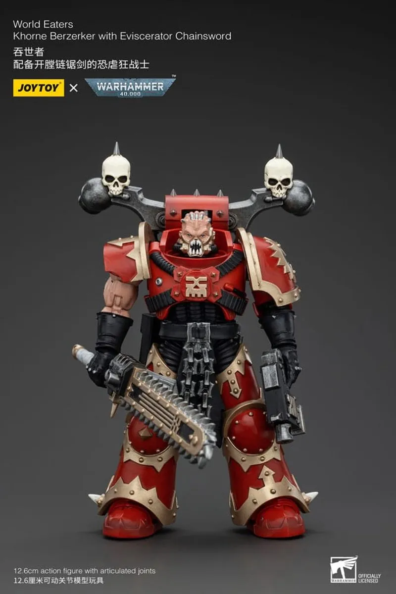 Joy Toy Warhammer 40k World Eaters Khorne Berzerker 1/18