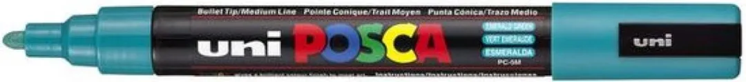 Posca PC-5M Smaragdgroen Verfstiften
