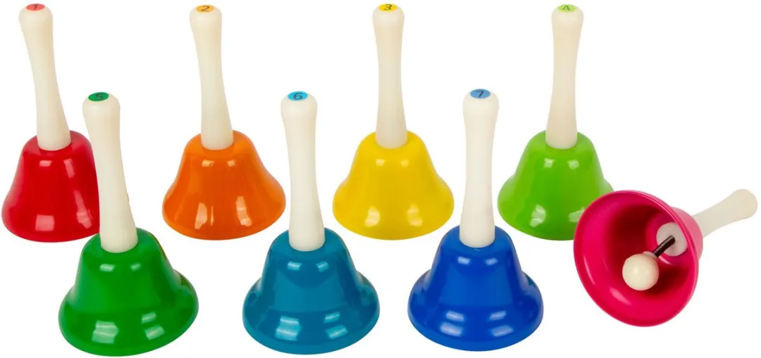 Small Foot Handbellen Set 8 Stuks - Multicolor