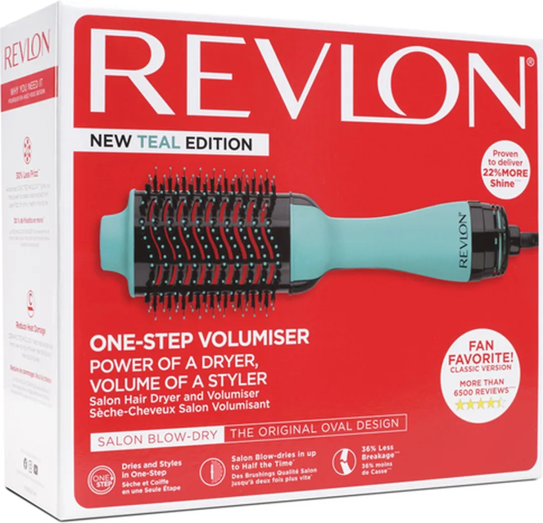 Revlon RVDR5222MUKE Warmeluchtborstel 800W - Mint - afbeelding 6 van 6
