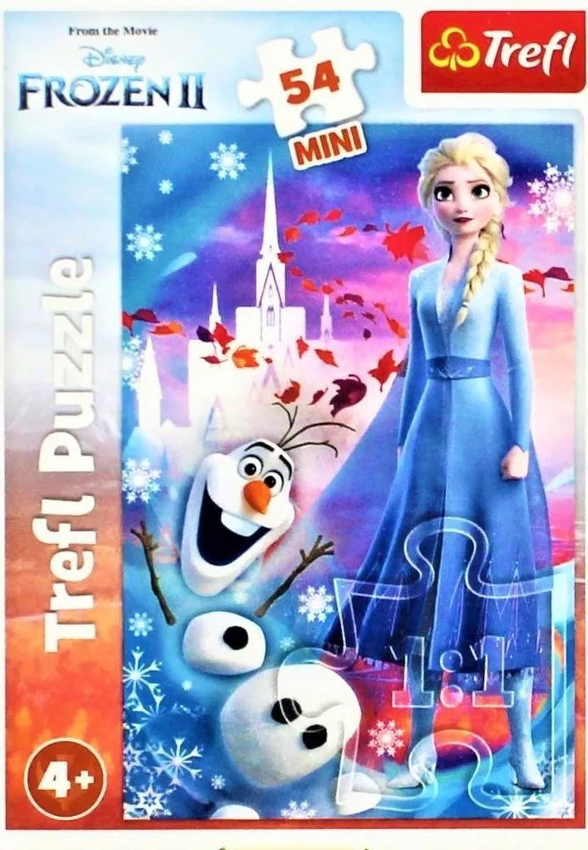 Trefl Disney Frozen Mini Puzzel Elsa Anna 108 Stuks
