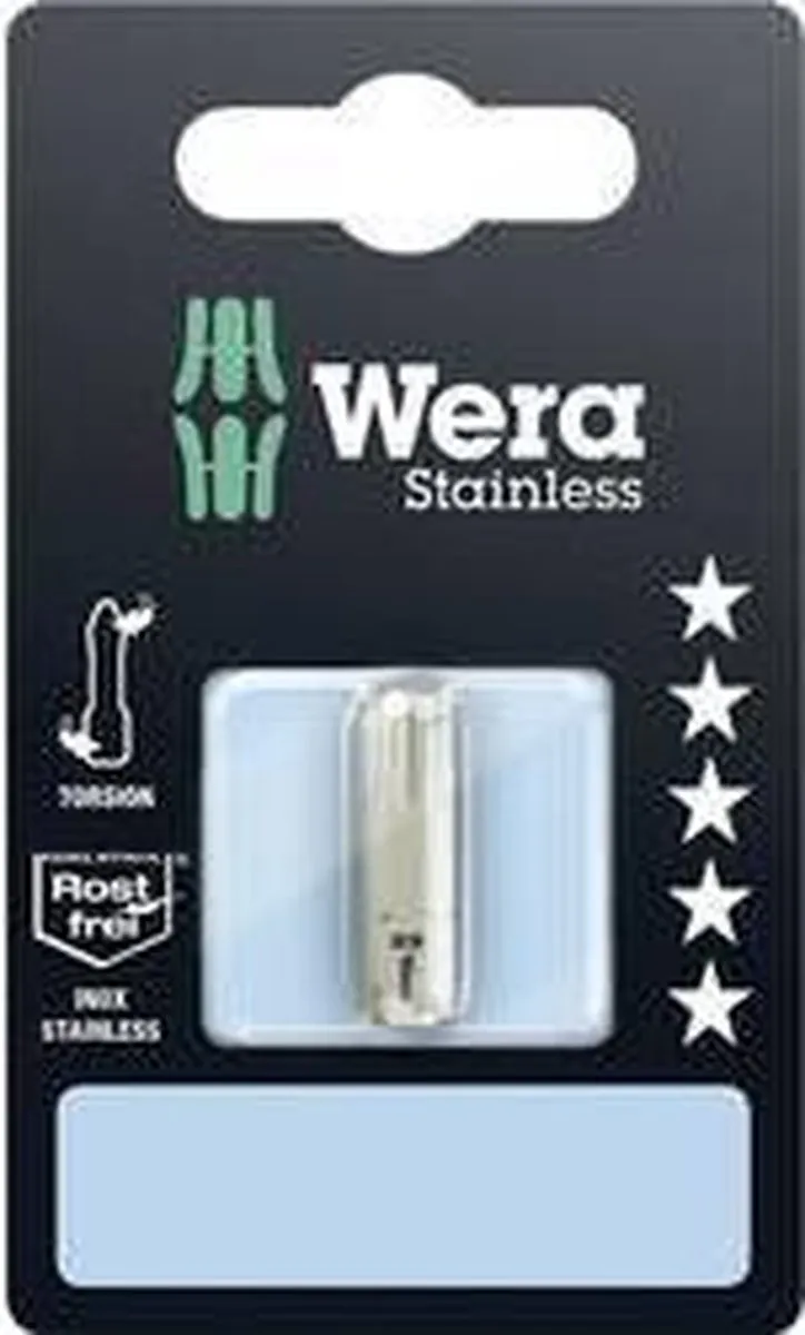 Wera RVS Torx TX40 Schroefbit 25mm