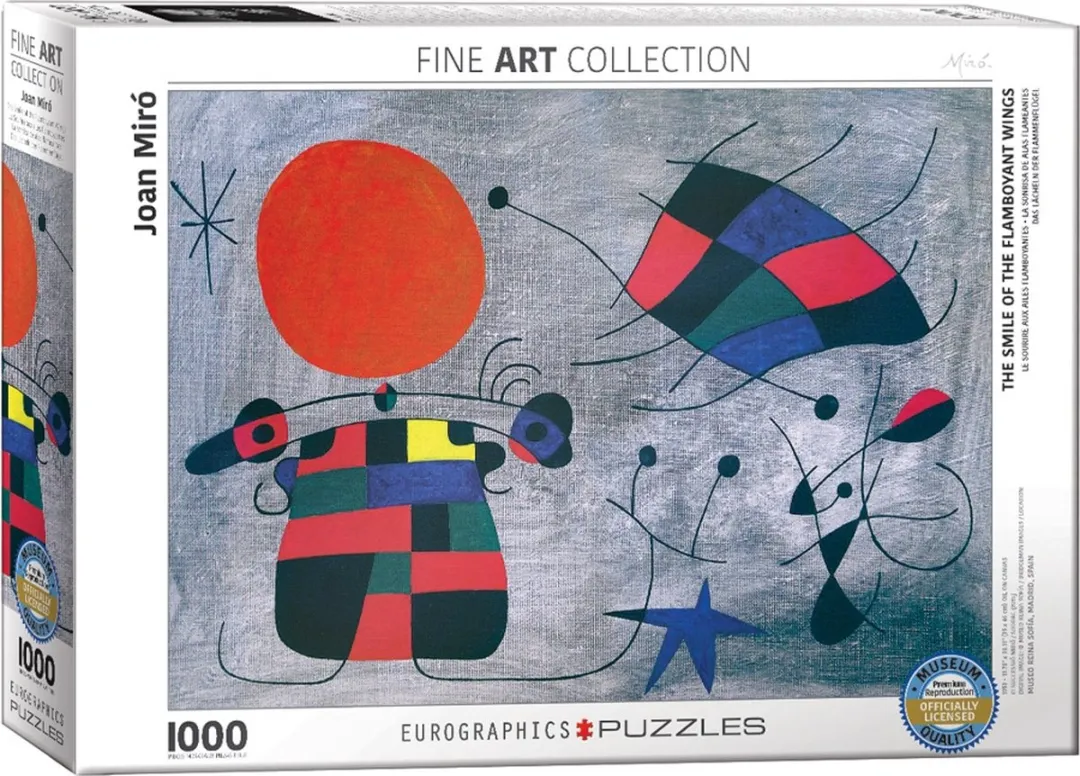 Eurographics The Smile of the Flamboyant Puzzel 1000 Stuks