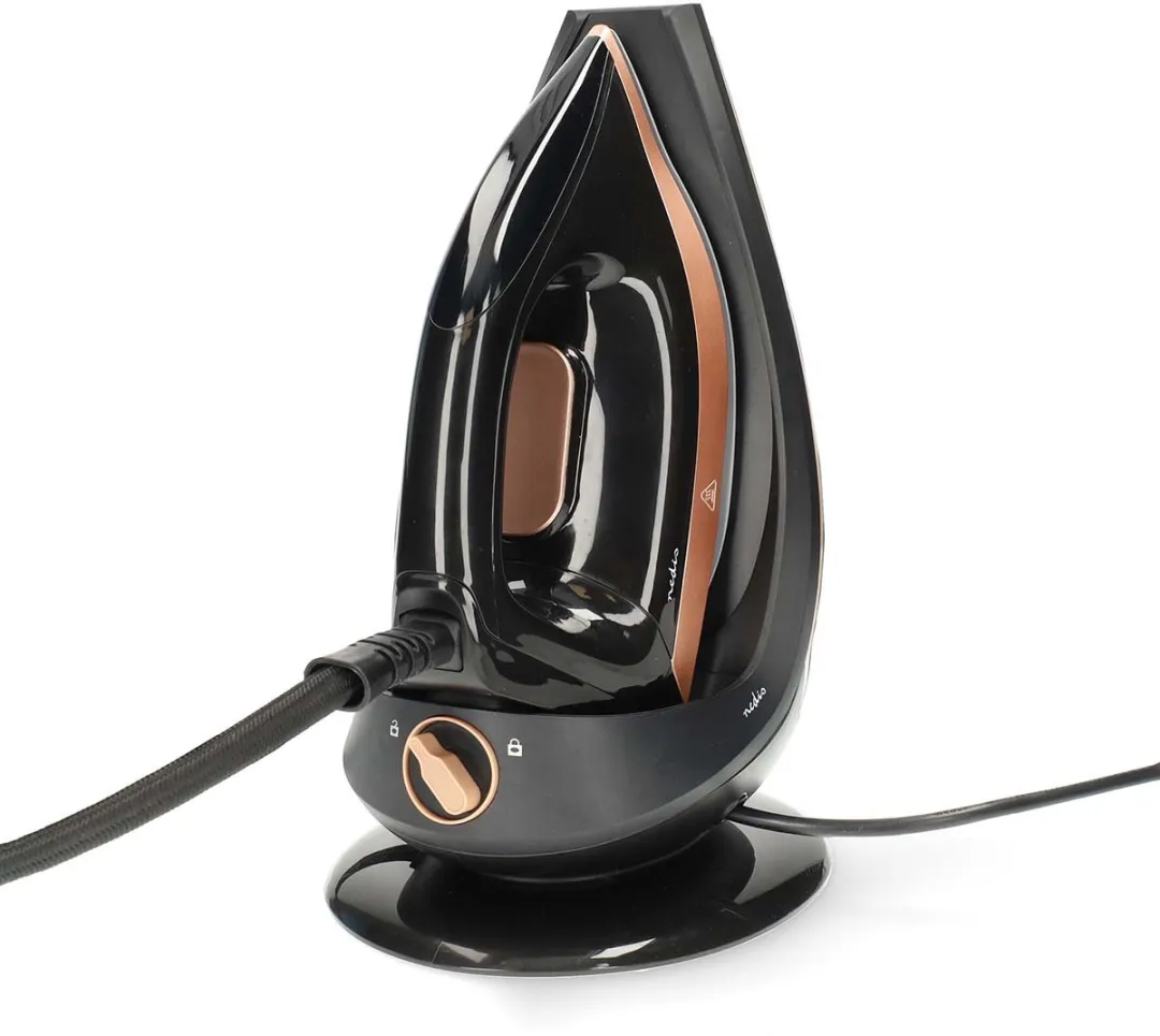 Nedis IRONSS1000 Stoomstrijkijzer - 2400W - Zwart