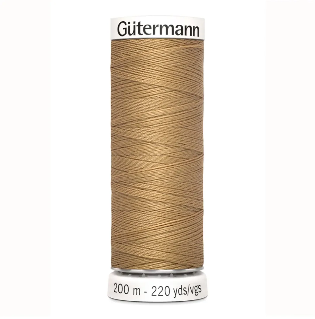 Gutermann Polyester Naaigaren 200m - Bruin