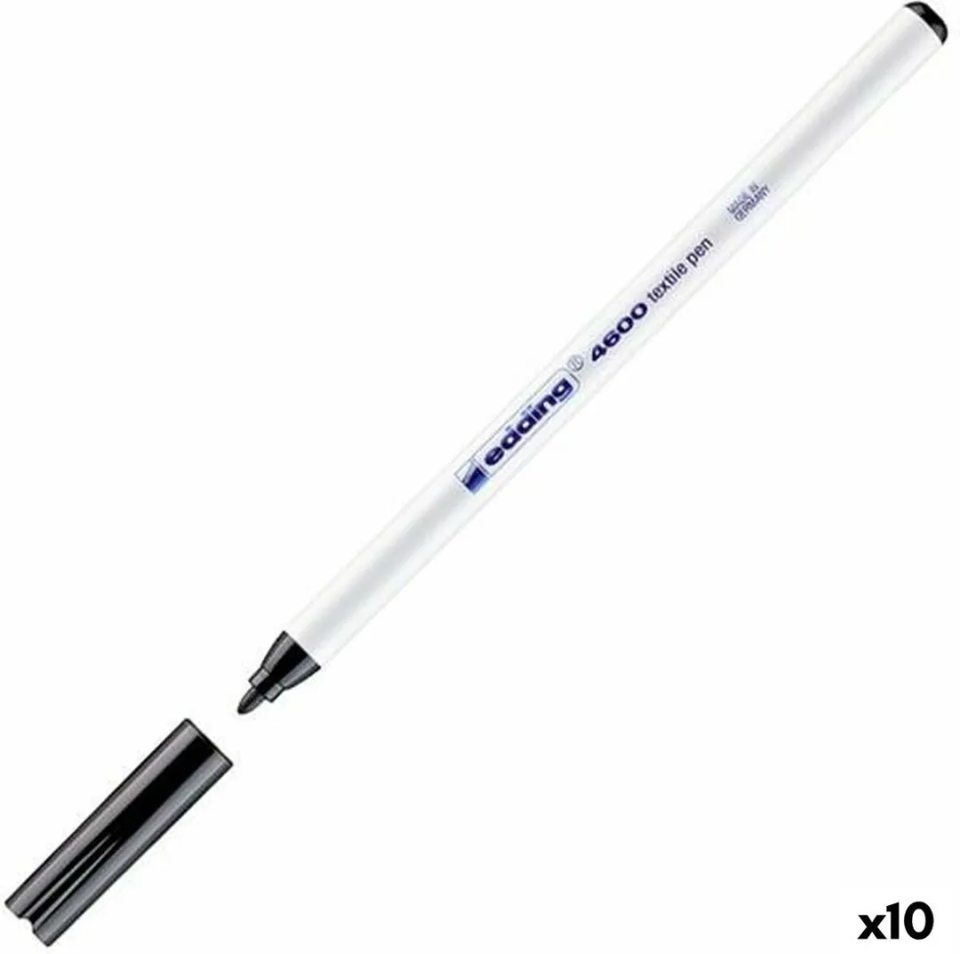 edding 4600 Textielstift - Zwart