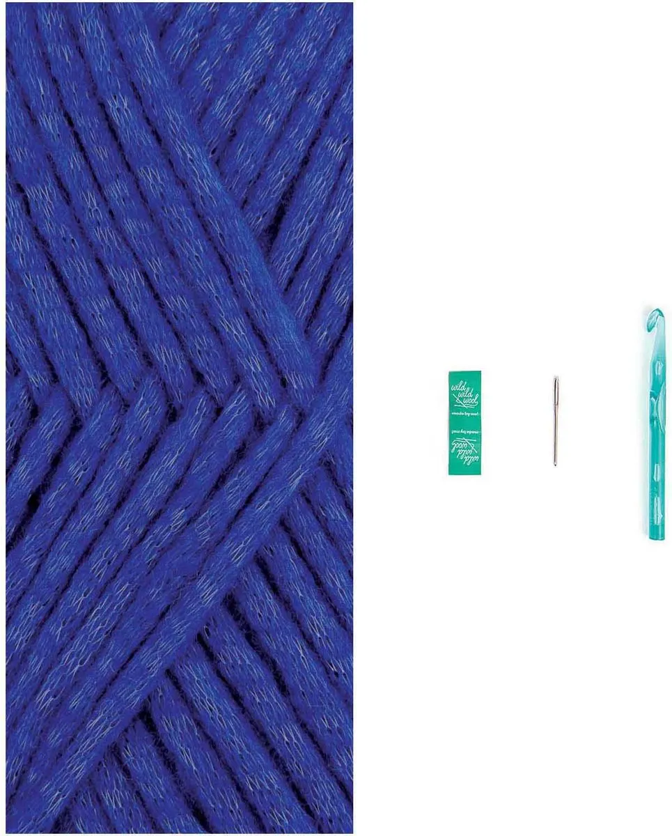 Rico Design Muts Haken Royal Blue - Haakpakket