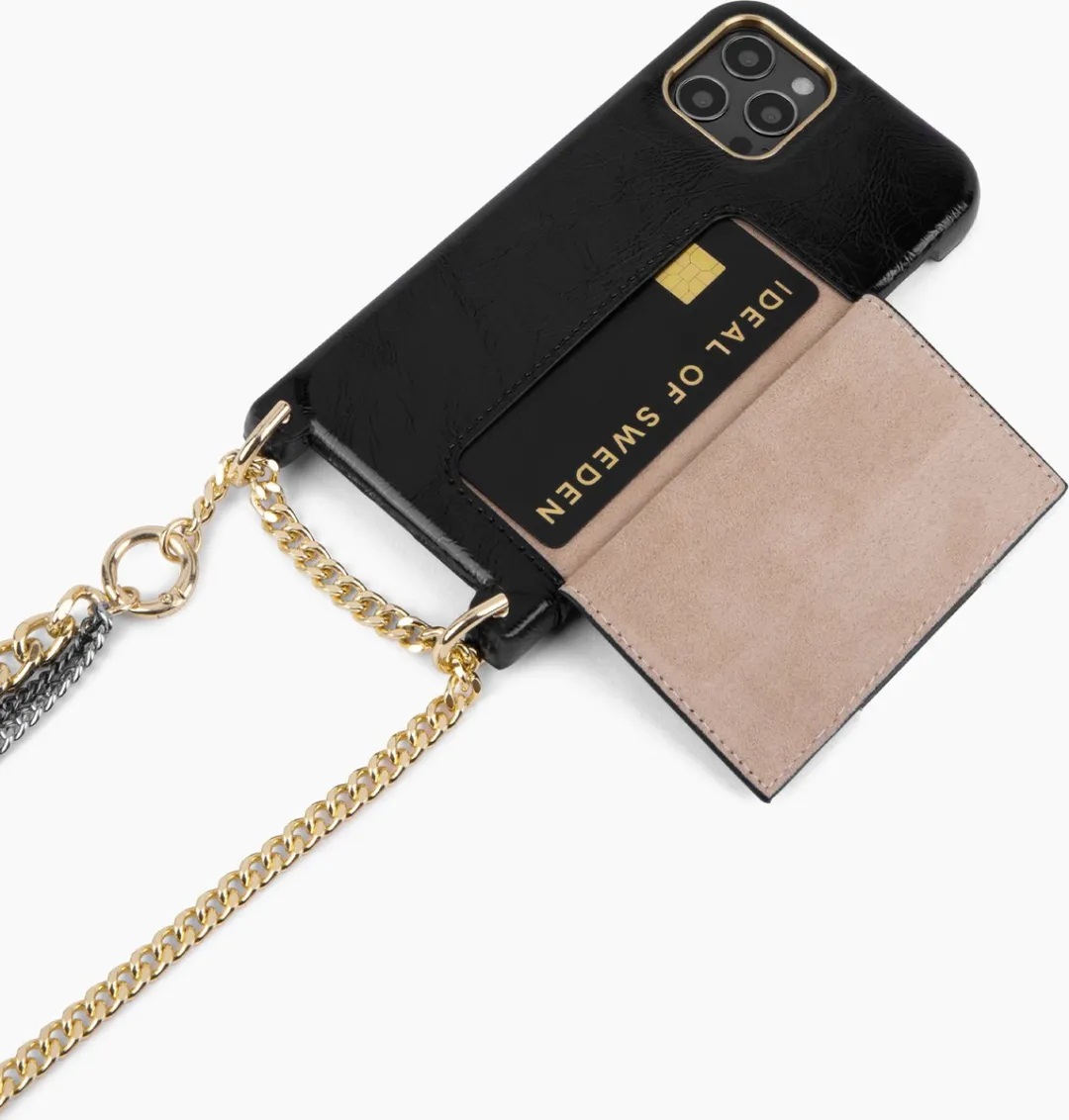 iDeal of Sweden iPhone 12/12 Pro Statement Necklace - IDNCAU21-I1965-349 - Zwart