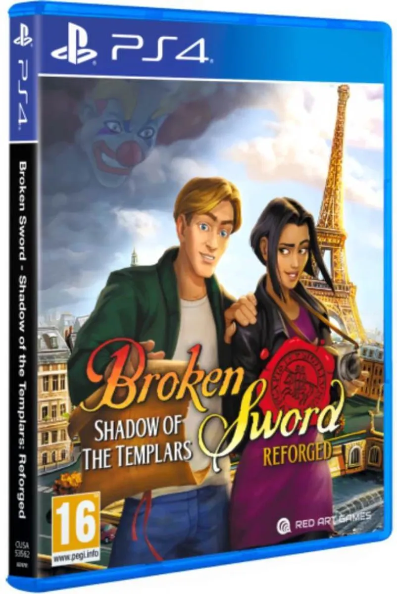 Broken Sword - Shadow of the Templars: Reforged PS4 Game