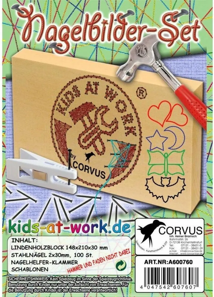 Kids at Work Borduurset Junior Hout 103-delig - afbeelding 4 van 4