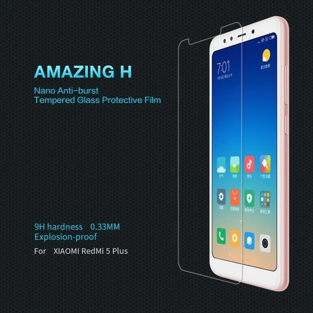Nillkin DisplayFolio Tempered Glass 9H Xiaomi Redmi 5 Plus - afbeelding 3 van 6