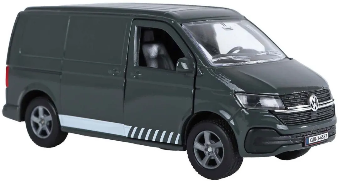 Kids Globe VW Transporter Diecast 13,5cm - Multi kleuren