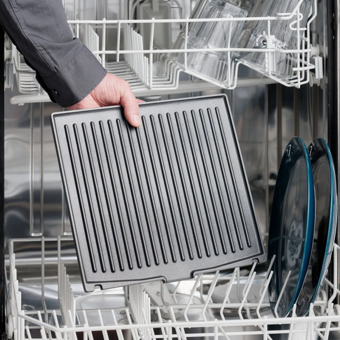 Solis Contact Grill Pro Verwisselbare Platen 2000W - Zilver