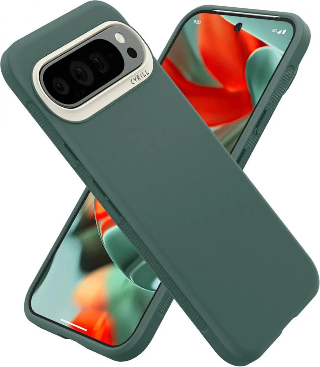 Spigen Cyrill Ultra Color Hoesje Google Pixel 9/9 Pro - Groen - ACS07715