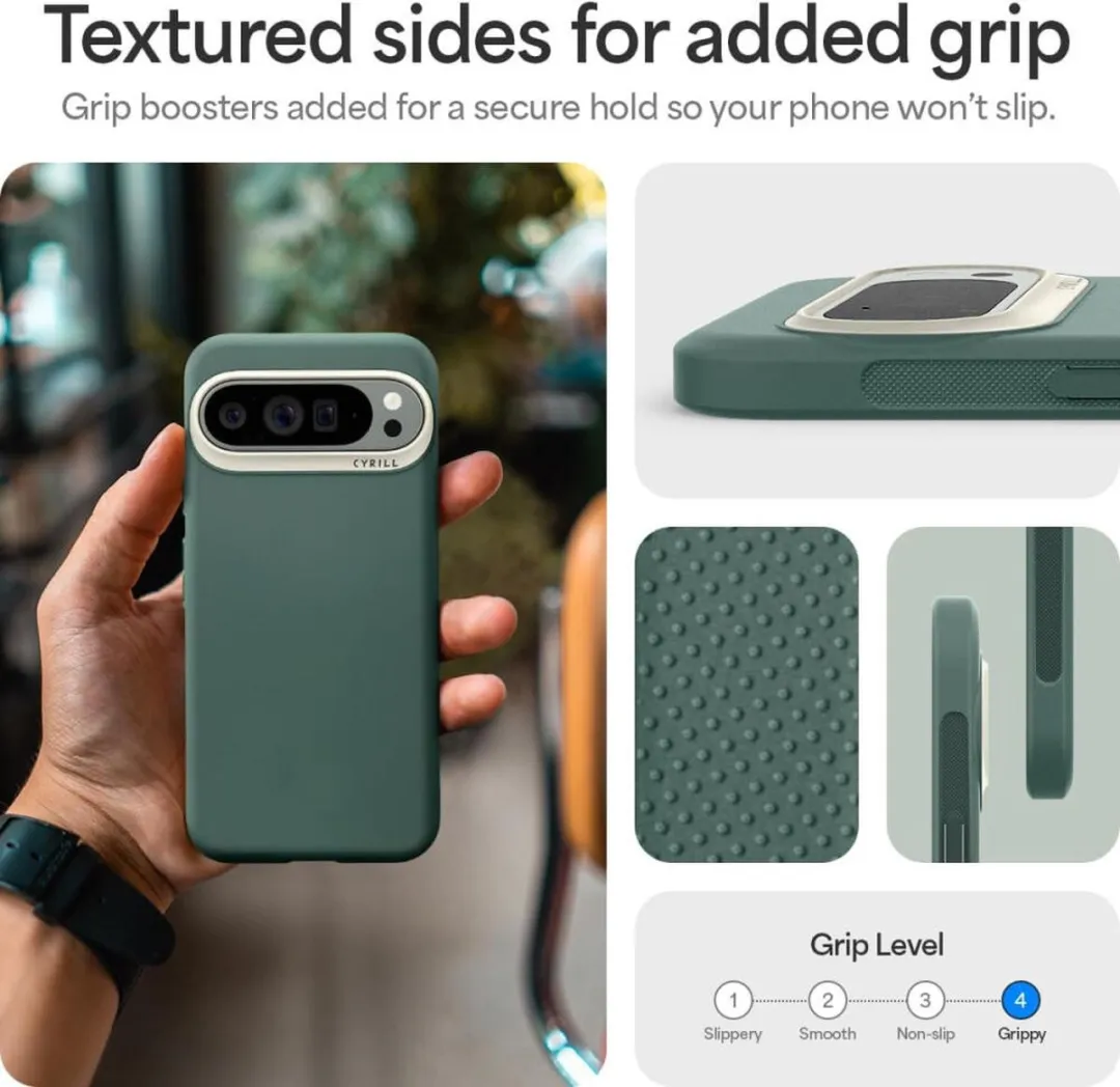 Spigen Cyrill Ultra Color Hoesje Google Pixel 9/9 Pro - Groen - ACS07715