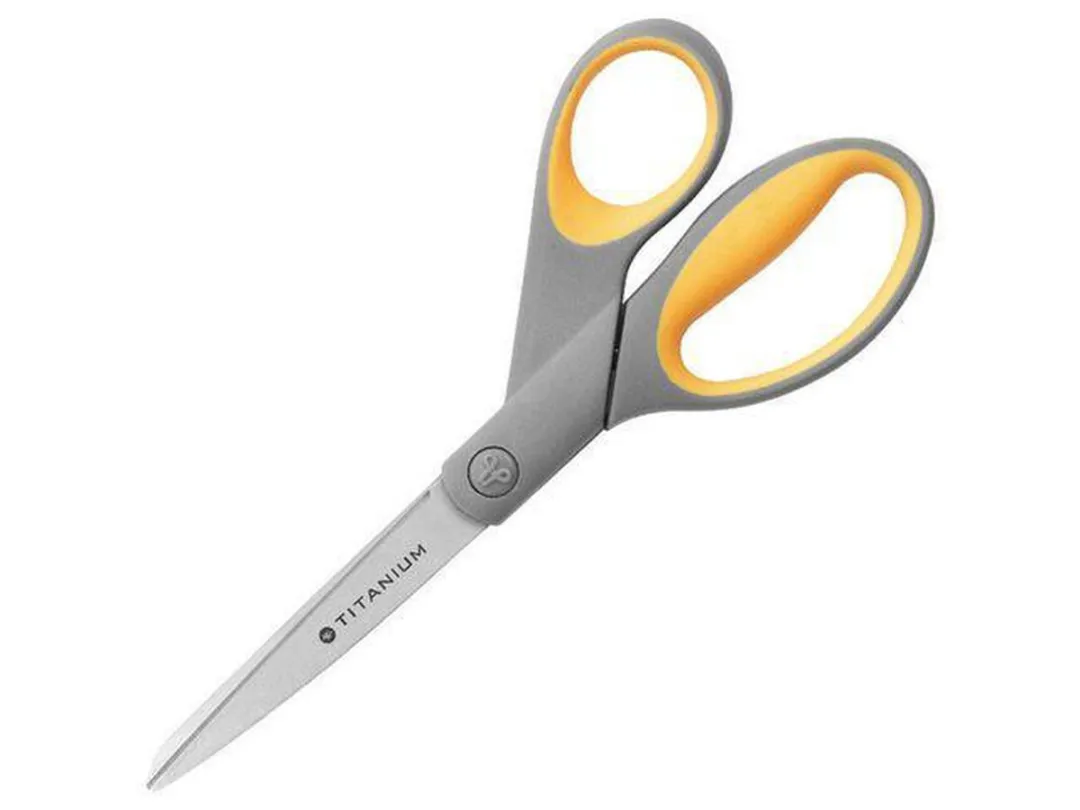 Westcott Titiniumschaar 21cm - Grijs/Geel