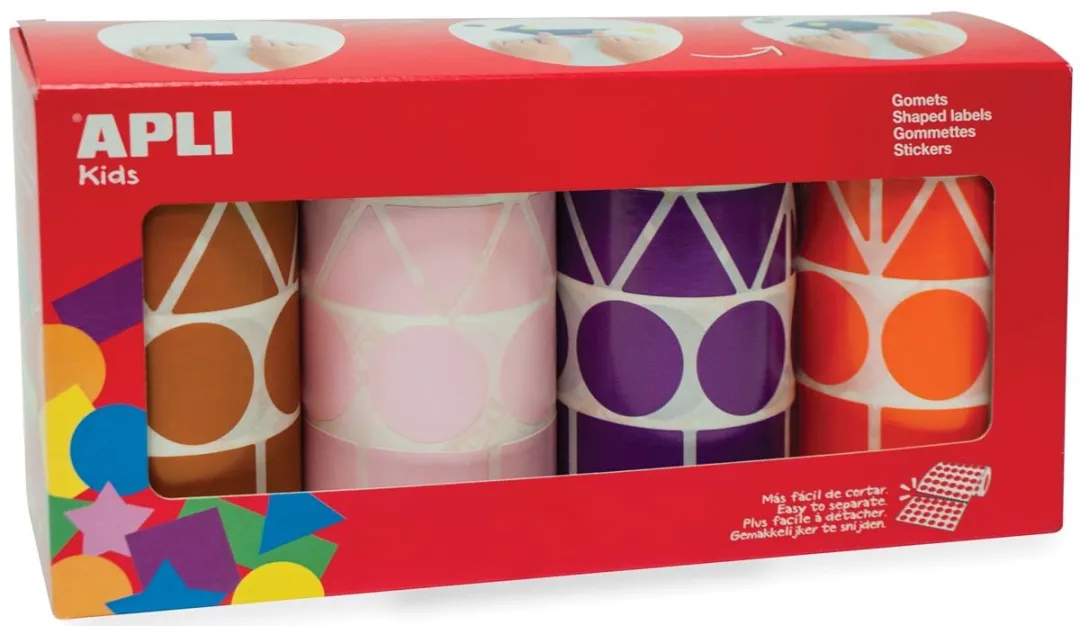 Apli Kids Gomets Geometrische Vormen