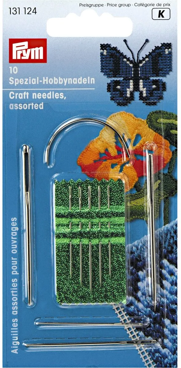 Prym Hobbynaalden Assorti 10 Stuks - Nikkel