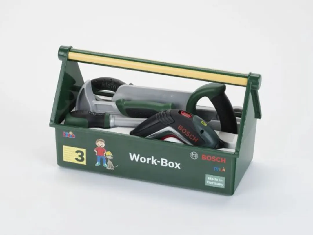 Klein Toys Bosch Speelgoedwerkbank Groen - afbeelding 6 van 6