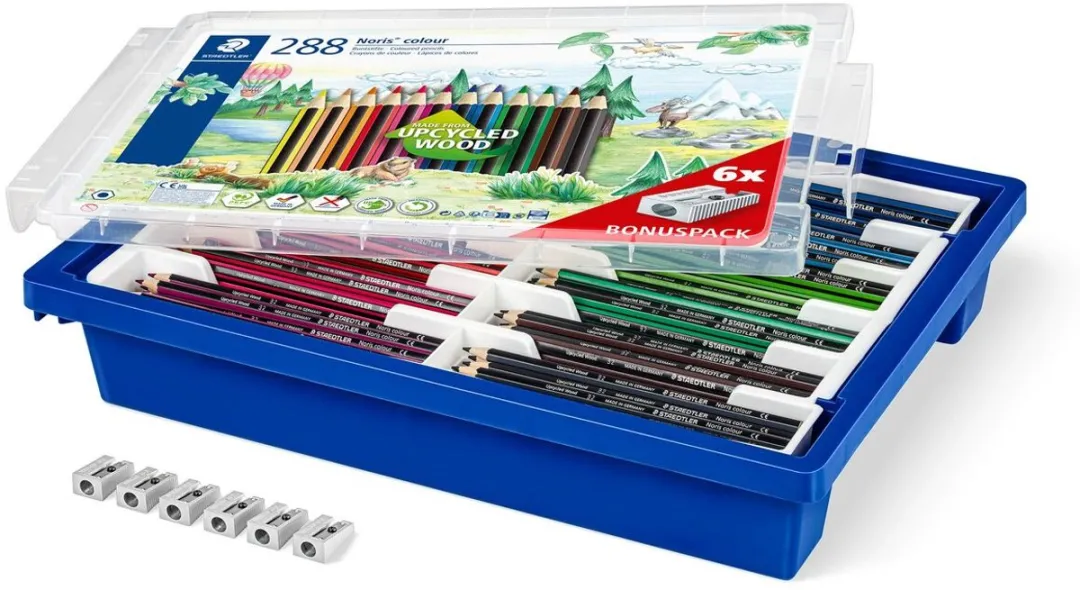 STAEDTLER Noris Colour Kleurpotlood - 288 Stuks Assorti