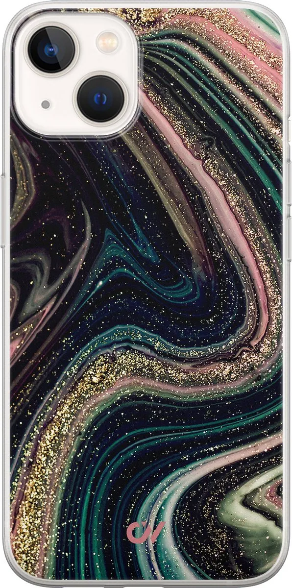 Casevibes iPhone 13 Hoesje Marble Twilight