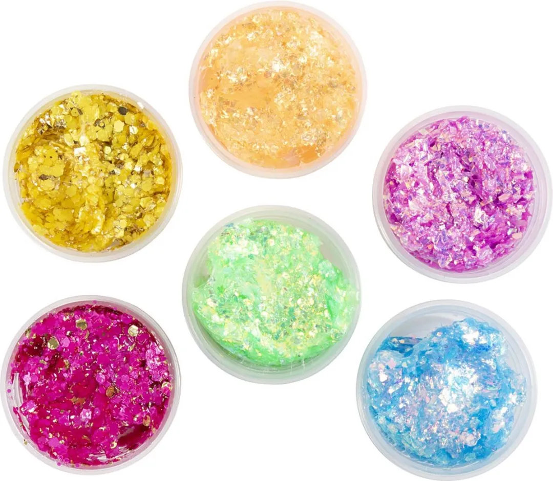 Creativ Company Glitter Clay Basiskleuren