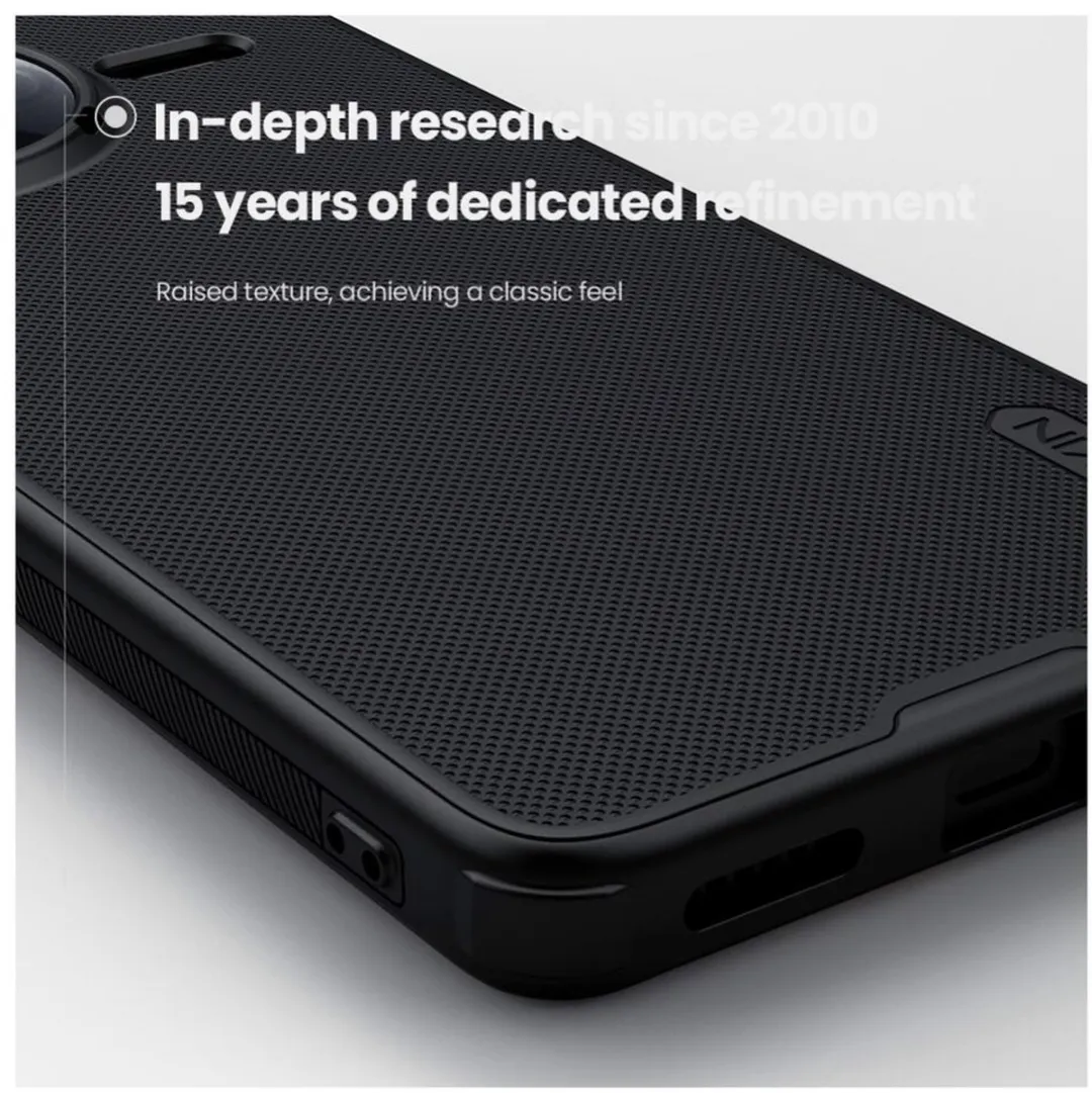 Nillkin Super Frosted Shield Hoesje Xiaomi Poco F7 Pro - Zwart