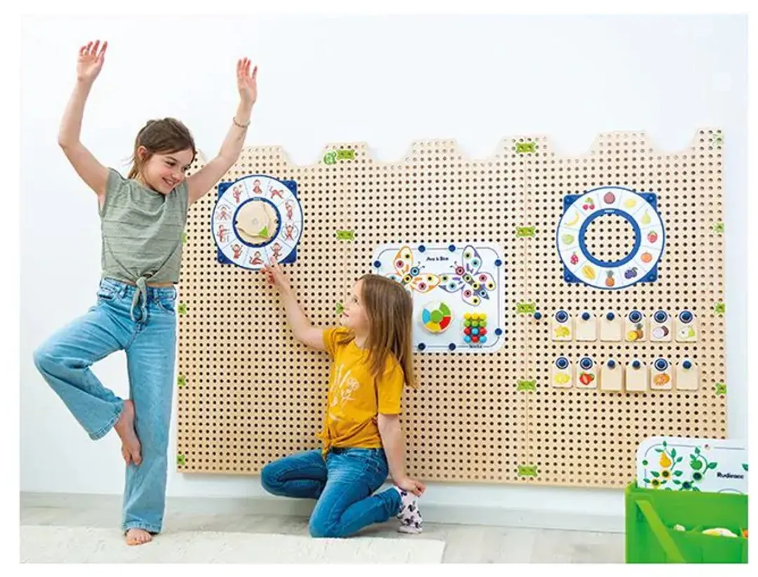 Beleduc Plug it Klok en Actie Folie Set Multicolor