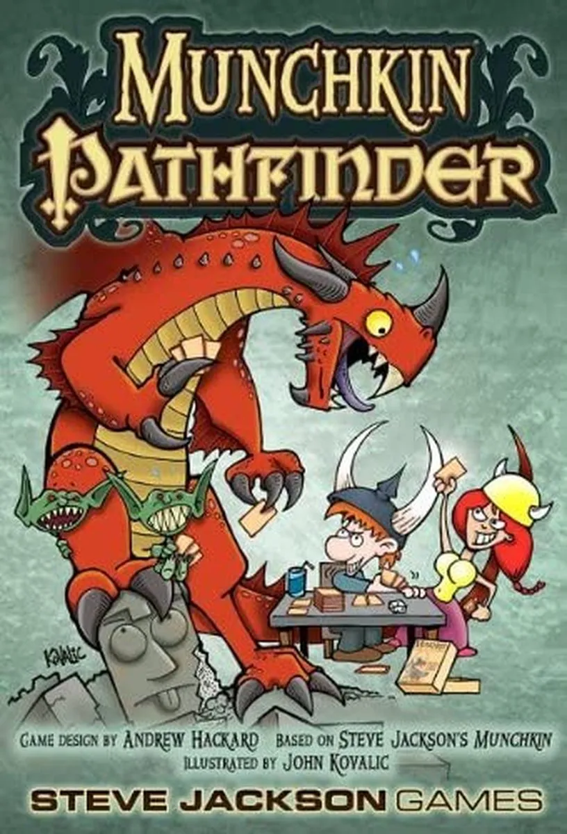 Steve Jackson Games Munchkin Pathfinder - 3-6 Spelers