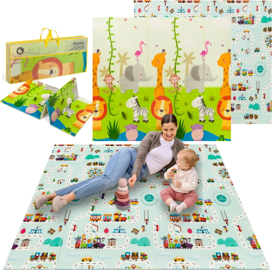Lionelo Robby Babygym 2-in-1 Speelkleed 180x200cm