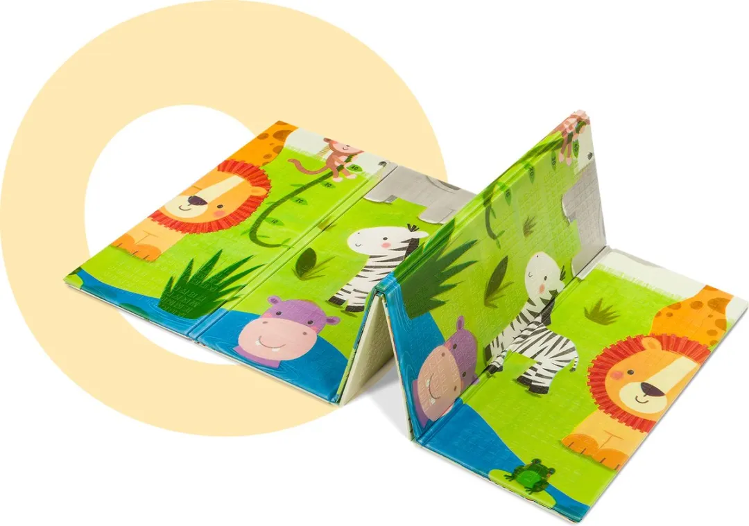 Lionelo Robby Babygym 2-in-1 Speelkleed 180x200cm - Multicolor