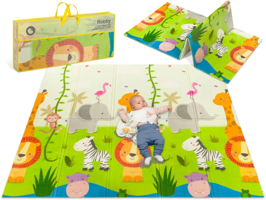 Lionelo Robby Babygym 2-in-1 Speelkleed 180x200cm - Multicolor