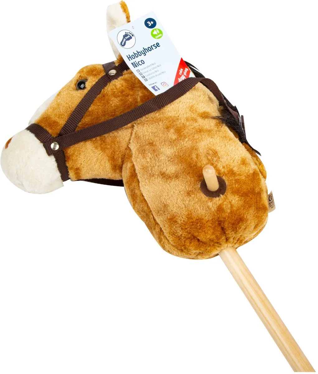 Small Foot Houten Stokpaard Nico 88cm
