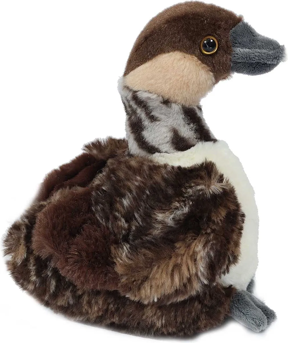 PIA Soft Toys Knuffeldier Eend Bruin 20cm