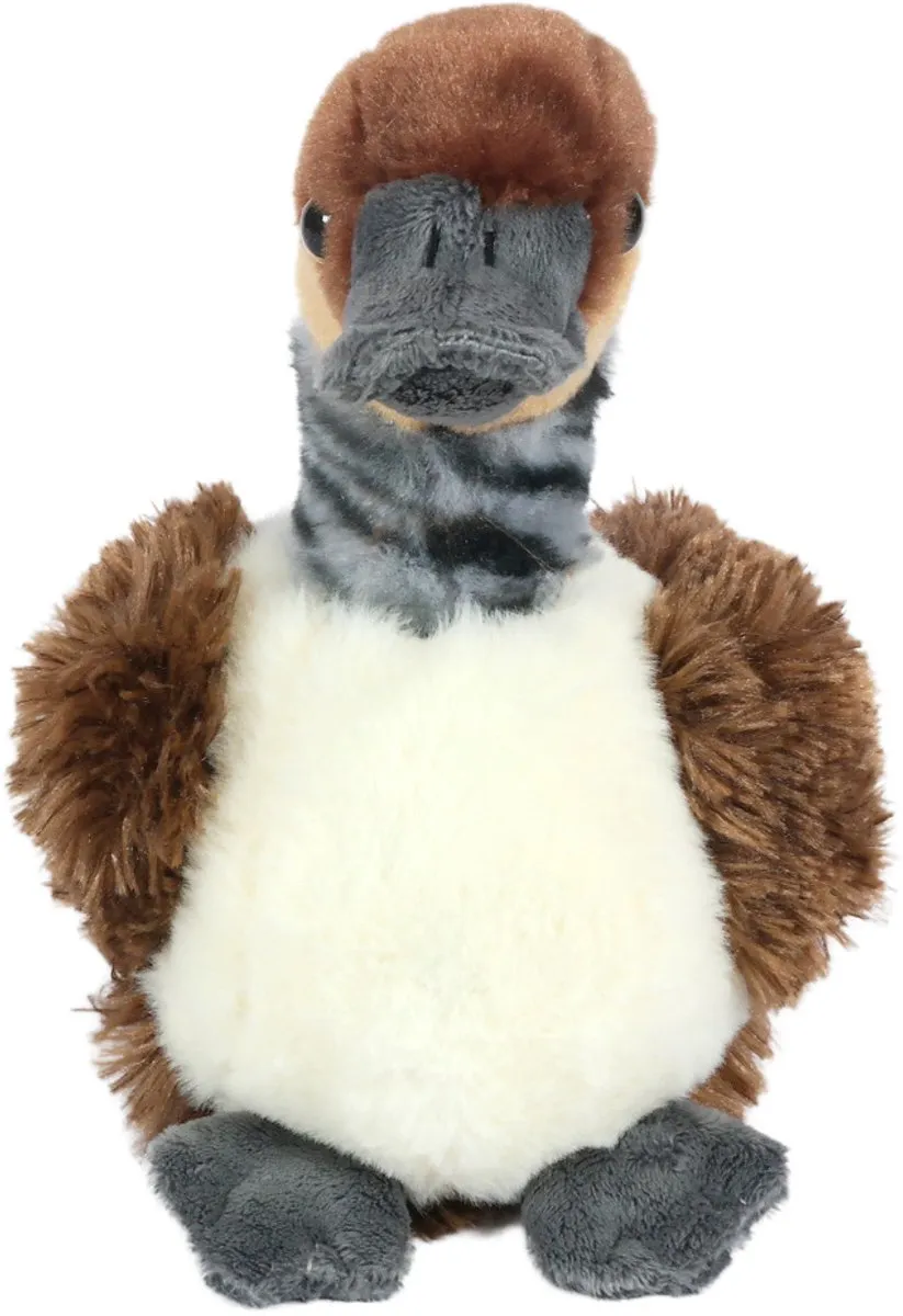 PIA Soft Toys Knuffeldier Eend Bruin 20cm
