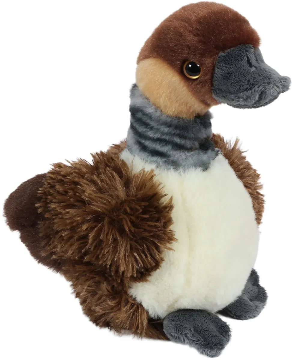 PIA Soft Toys Knuffeldier Eend Bruin 20cm