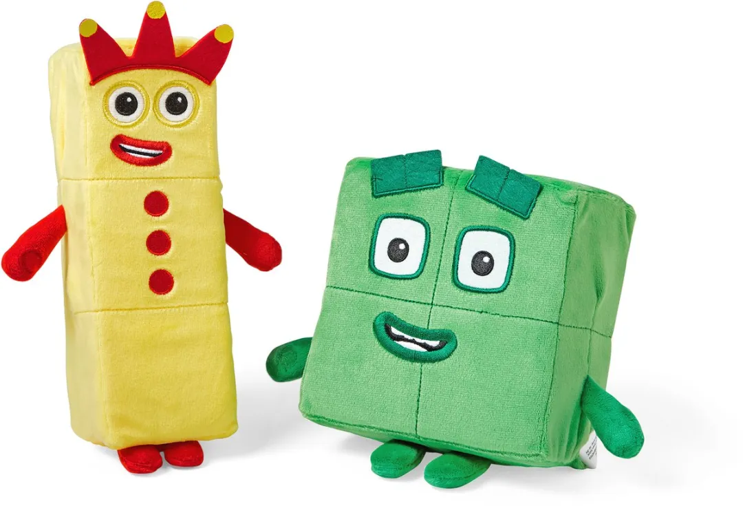 Learning Resources Numberblocks Knuffels Three & Four