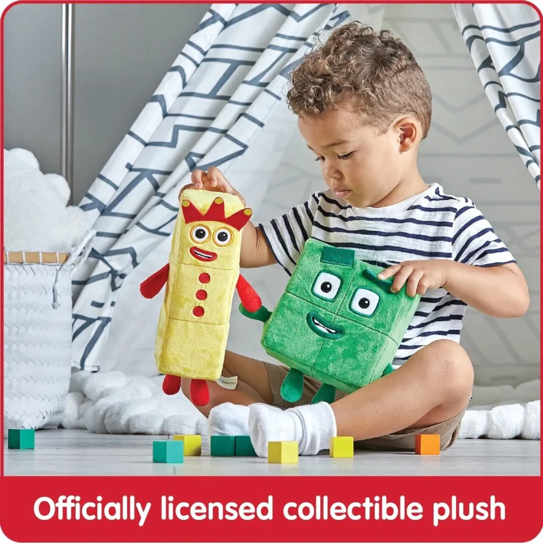 Learning Resources Numberblocks Knuffels Three & Four - Multicolor