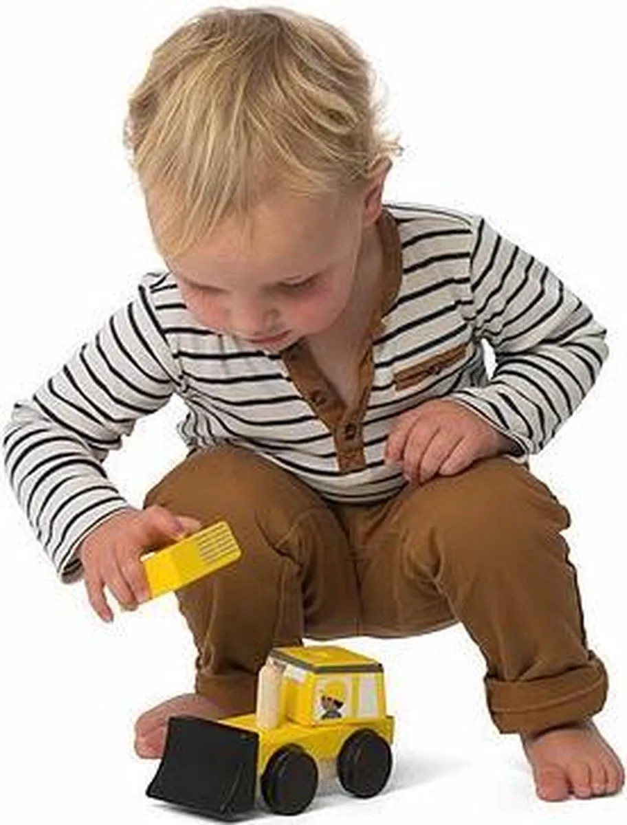 Le Toy Van Stapelset Voertuigen Geel LTVTV456