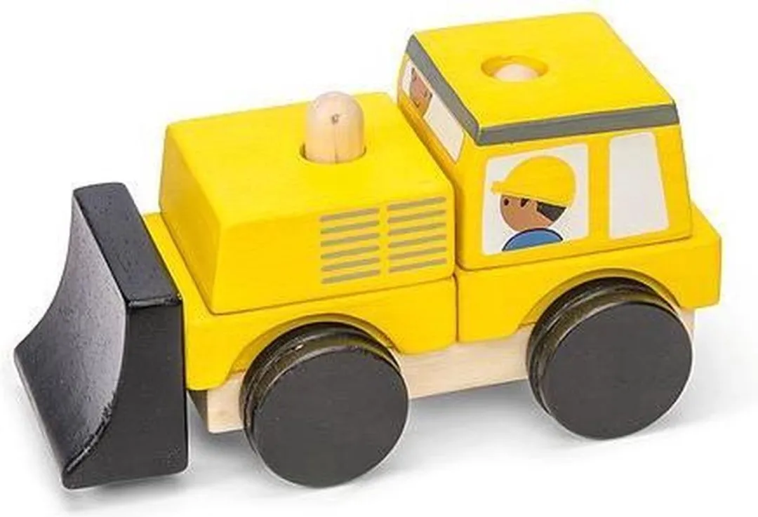 Le Toy Van Stapelset Voertuigen Geel LTVTV456