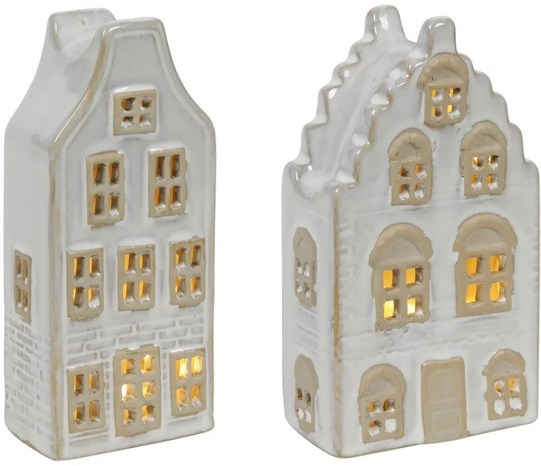Svenska Living LED Grachthuis Steen 15cm