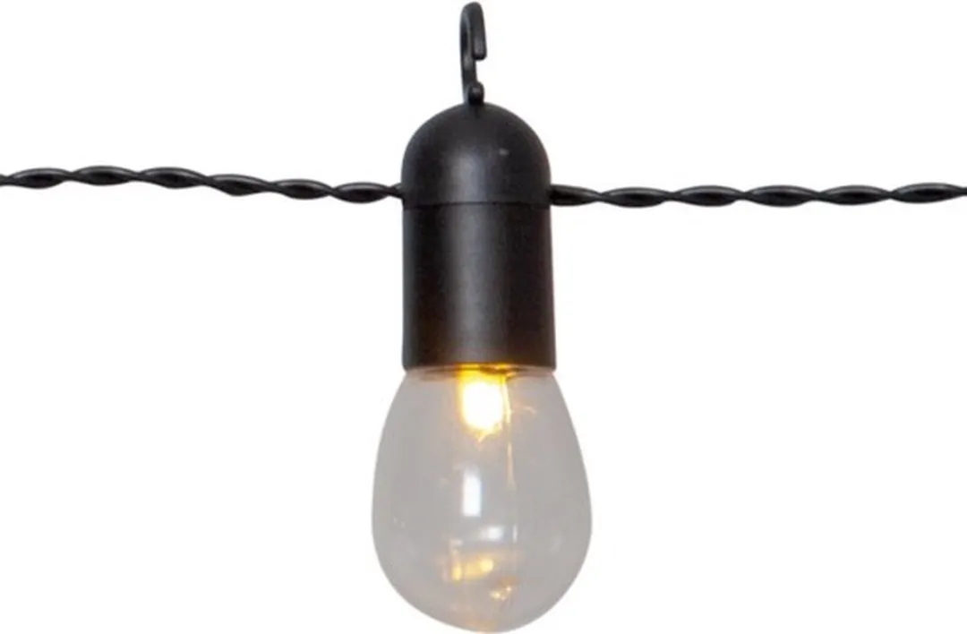 Star Trading Circus LED Tuinverlichting 4,5m - Zwart/Transparant