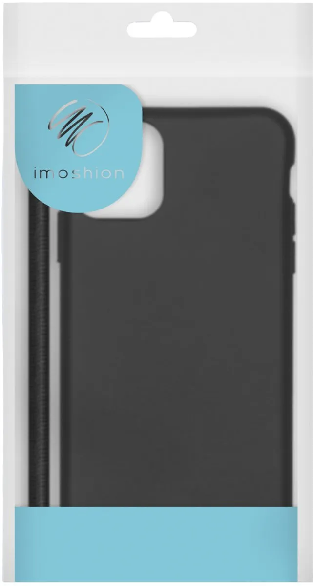 Imoshion Hoesje iPhone 12/12 Pro Zwart - met koord