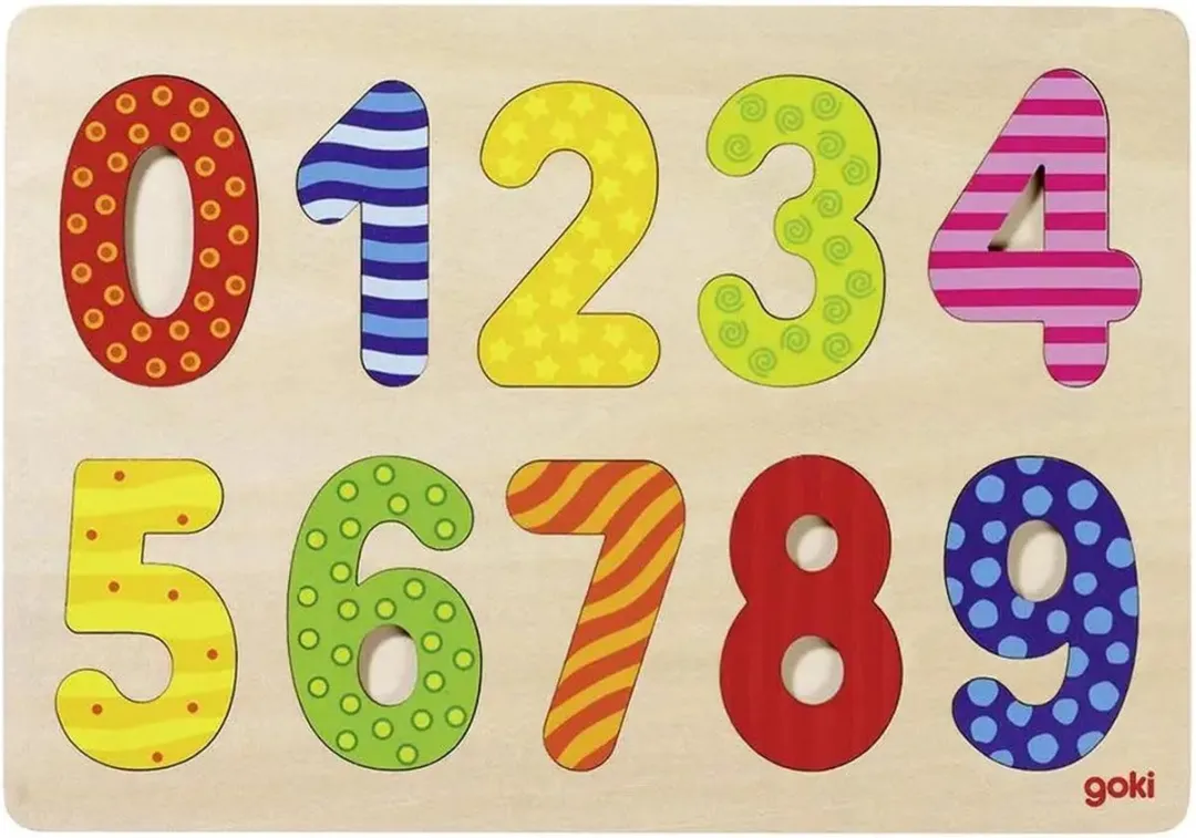 Goki Number Puzzle 0-9