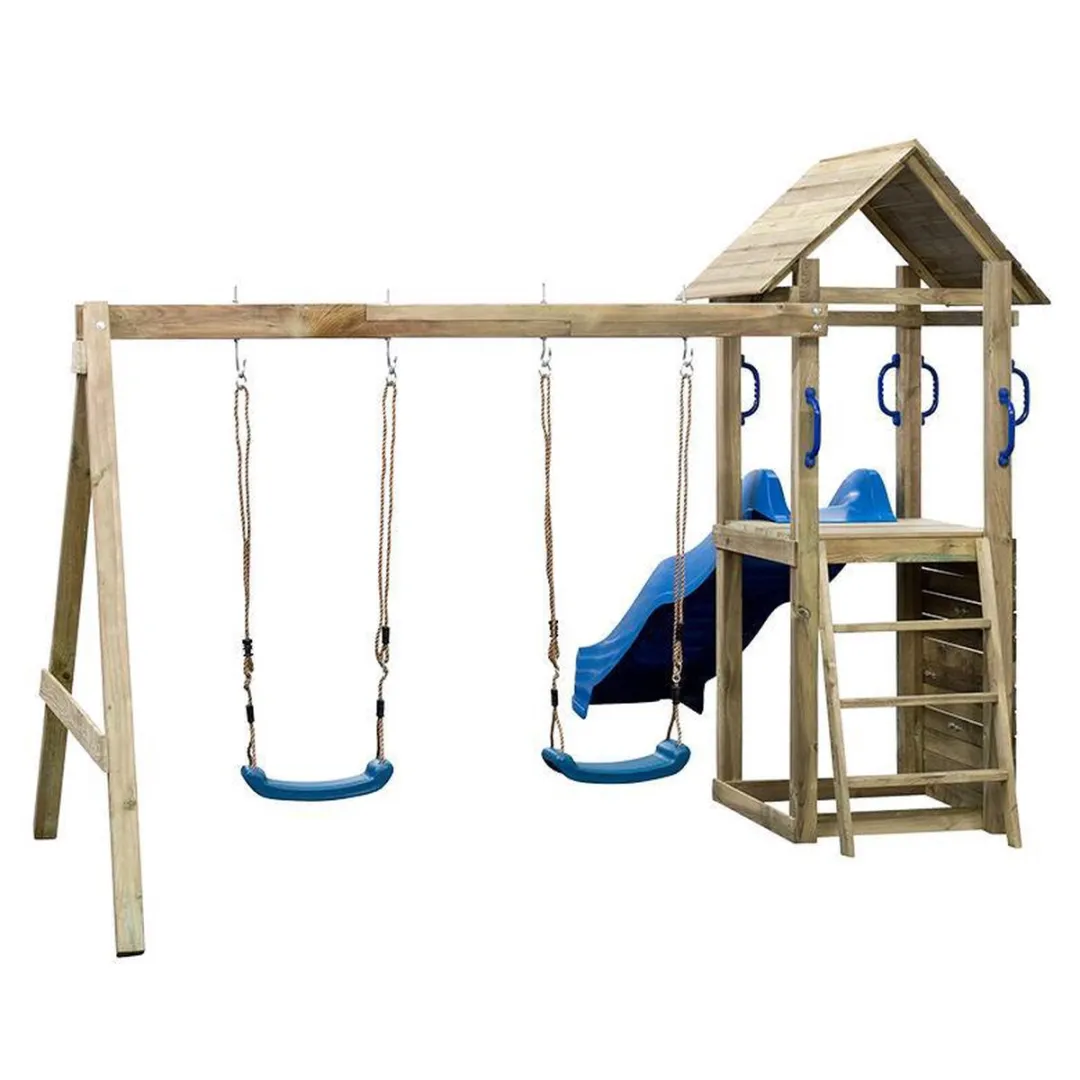 Intergard Houten Schommel Marta 295x160x210cm - Groen