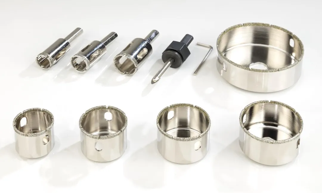 Westfalia 9-delige Tegelboor Set - Ø18-82mm