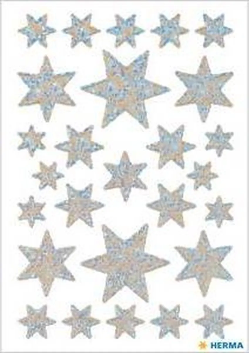 Herma 3917 Zilver Stickers - 27 Stuks